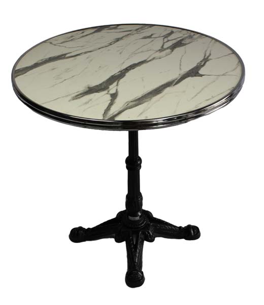chrplus table bistrot4 cercléinox marbreveinegris diam70 1