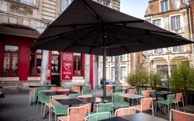 Nos Parasols pour Ombrager la Terrasse de Votre Restaurant !