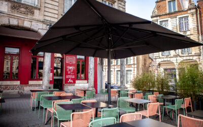 Les Grands Parasols pour Terrasse de Restaurant : Un Indispensable