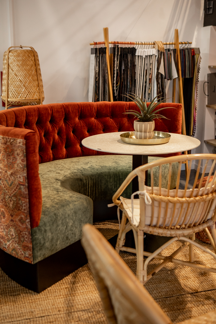 Banquette pour restaurant velour - CHR PLUS